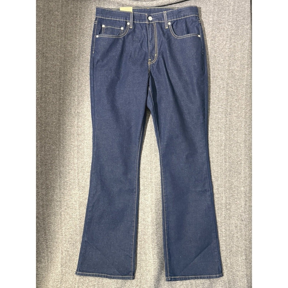 Levi's 725 High Rise Bootcut Women's Dark Wash Blue Denim Jeans Size 32W 32L NWT